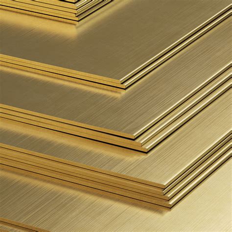 24-in x 2-ft plated steel sheet brass metal|where to buy metal sheets.